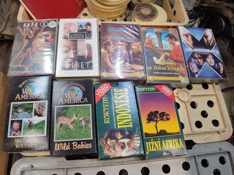 Videokazety VHS Ztracená civilizace 18 kusů - 2
