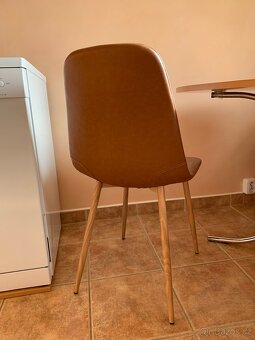 SLEVA  Koženkové židle - 2