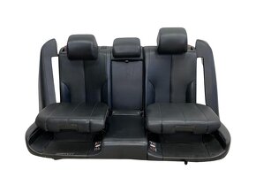 Zadní sedačky černá kůže VW Passat B6 kombi r.v. 2007 - 2