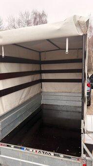 Přívěsný vozík Agados s plachtou 1.Majitel STK:12/2029 DPH - 2