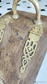 Starožitný, secesní uhlák - 2