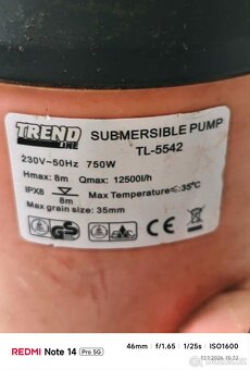 PONORNÉ ČERPADLO - 2
