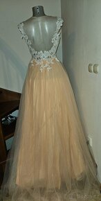 Svatební/společenské šaty vel. M. - 2