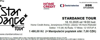 Stardance Tour Liberec VEČERNÍ - 2