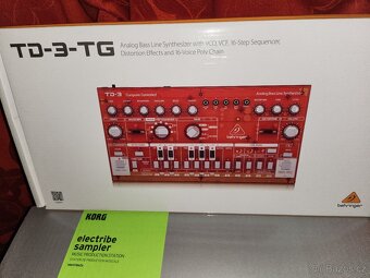 Prodám Korg elektribe sampler, Behringer TD-3-TG- ZÁRUKA - 2