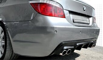 Difuzor zadního nárazníku BMW E60 E61 – Černý lesk - 2