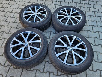 Orig. Volkswagen 5x112 Letní Semperit 205/55/16 - 2