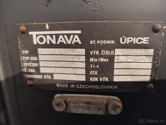 Průmyslová váha TONAVA 2t - 2