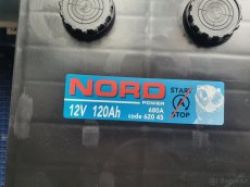 Autobaterie NordPower 12V 120Ah 680A NOVÁ - 2