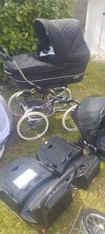 Trojkombinace kočárku Bebecar Stylo Class, 2x základna do au - 2