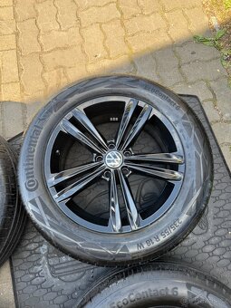 ORIGINÁL Alu Volkswagen TIGUAN Sebring R18, 5x112 - TOP - 2