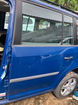 Vw Touran 1T3 kompletní levé zadní dveře r.v. 2010-2015 - 2