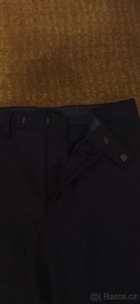 Modern slim vlněné společenské kalhoty LIMITED (M&S) - 2