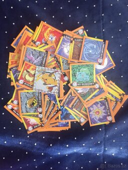 Sběratelské samolepky Pokémon Artbox 1999 - 2