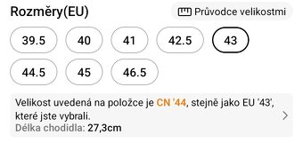 Nové pánské golfové boty vel. 43 - 2