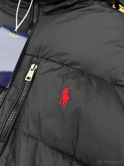 Unisex černá zimní bunda značky Polo Ralph Lauren - 2