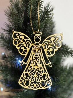 Vánoční dekorace - andílci - 2