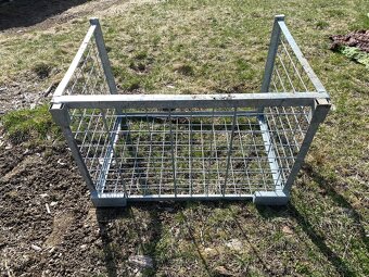 Klec na topné dřevo pozinkovaná - 2