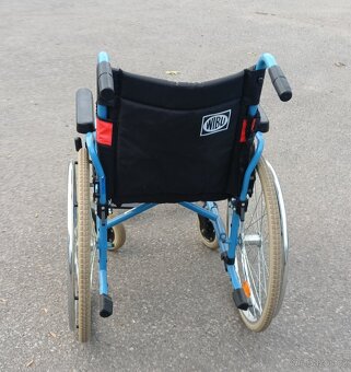 Invalidní vozík Wibu  Dietz šířka sedu 47cm Modra - 2