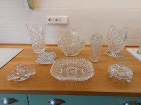 Prodám broušené sklo, perfektní stav - i jednotlivě - 2