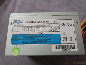 Zdroj Eurocase ATX-350W nový - 2