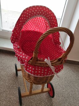 DĚTSKÝ PROUTĚNÝ KOČÁREK - 2