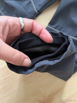 Softshellové jarní podzimní kalhoty 104/110 - 2