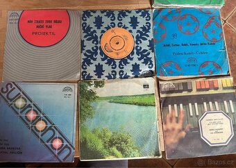 Malé LP desky ruzne druhy - 2