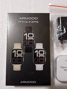 Chytré hodinky ARMODD Prime 3 GPS zlaté NOVÉ - 2