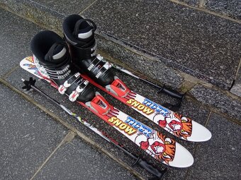 Dětské lyže 90 cm kompletní set - 2