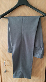 Šedý pánský oblek The KING vel. 54M - 2