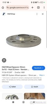 Podložky 5x112 2ks - 2