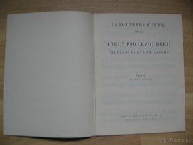Noty - Czerny - Op. 718, etudy pro levou ruku - 2
