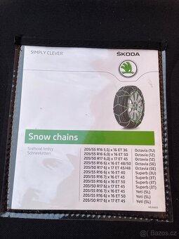 Originální Škoda sněhové řetězy - 2