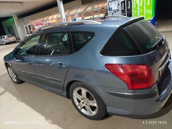 Peugeot 407sw 2.2 benzín 116kw - 2