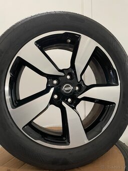 Original letní alu Nissan Qashqai r18 + 215/55/18 95% - 2