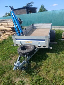 Prodám vlek na 750kg s nápravou na 1300kg - 2