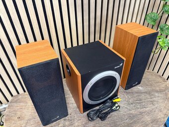 Reproduktory Genius SW-HF2.1 1200 + SP-HF1200A - 2