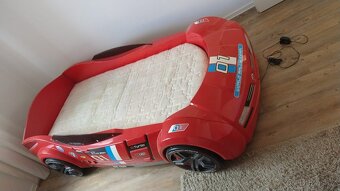 Dětská postel auto BiTurbo červená - 2