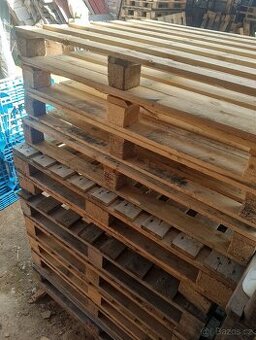 Dřevěné palety 120x100 a podobný rozměr - 2
