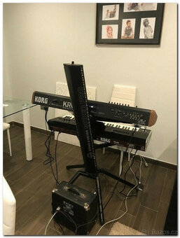 Korg pa4x + Korg Kronos 2 klávesový syntezátor v dvojitém ba - 2