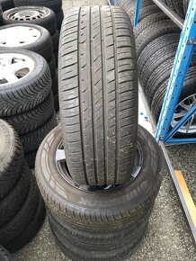 PRODÁM 4 KUSY ALU DEZENT BLACK 17 + HANKOOK VENTUS 2 - 2