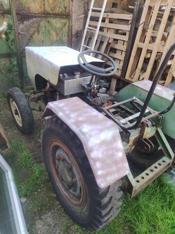 Malotraktor domácí výroby - 2