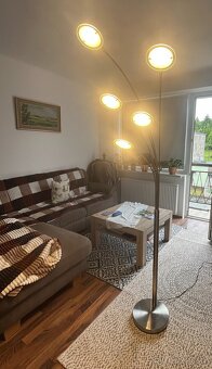 Stojací lampa ocelová vč. LED s dotykovým stmívačem - 2