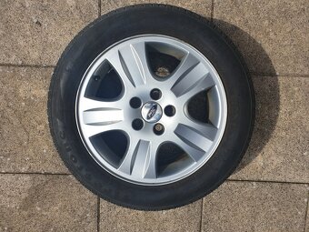 AL disky 5x108 + letní pneu 205/55R16 Firestone Roadhawk - 2