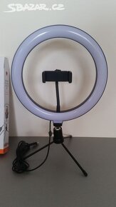 Selfie kruh 10" - kruhové světlo - 2