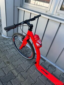 Koloběžka Crussis ONE Cobra 4.2 červená 26"/20" - 2