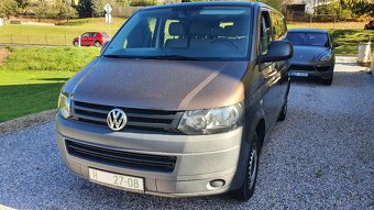 VW TRANSPORTER T5 2.0TDI 9MÍST MODEL 2011. PĚKNÝ - 2