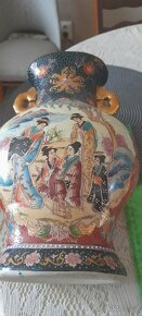 Mohutná porcelánová váza čínská - 2