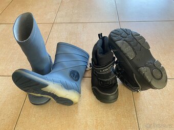 Zimní boty vel.27, holínky 26/27 - 2